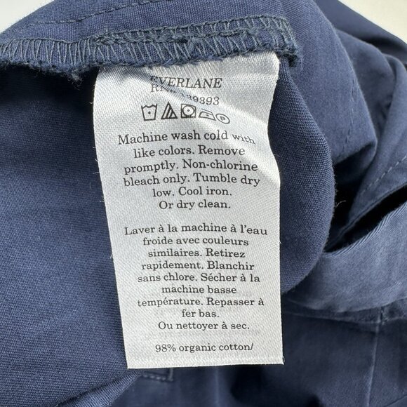 Everlane Uniform Men Navy The Cotton Pleated‎ Minimalist Career Pant W33-35/L30 - Picture 7 of 14